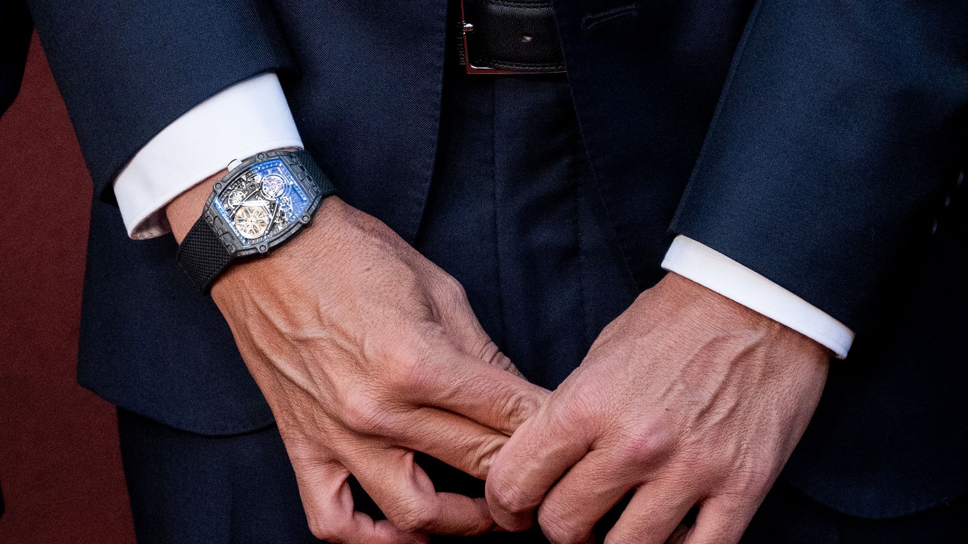 Rafa Nadal con reloj de Richard Mille
