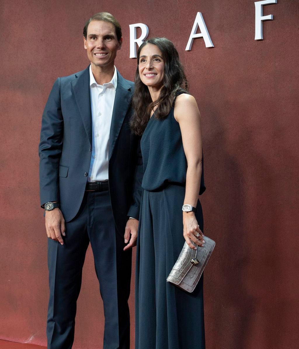 Rafa Nadal y Mery Perelló
