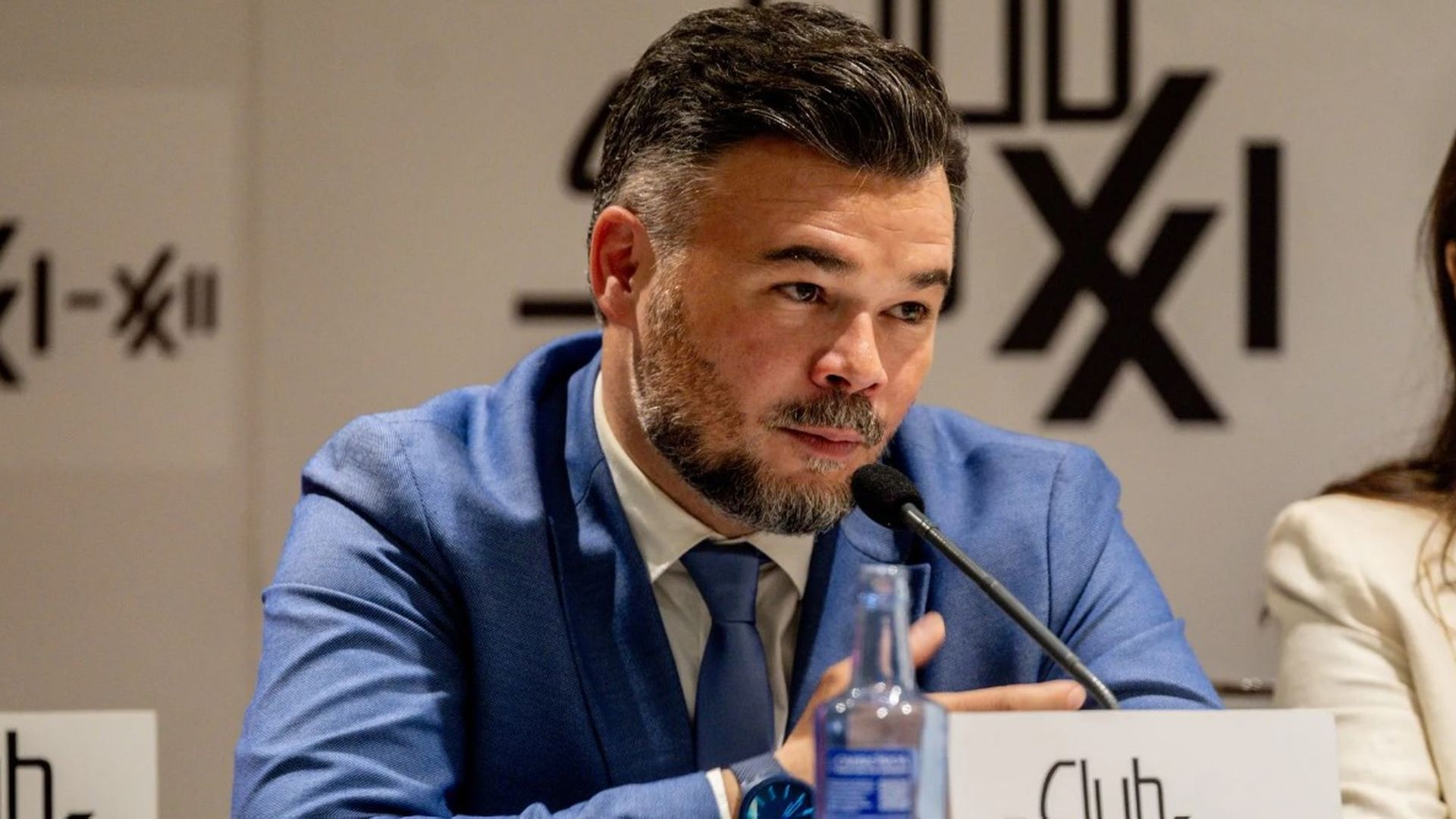 Rufián asegura que está dispuesto a presentarse a las generales liderando un nuevo espacio de izquierdas