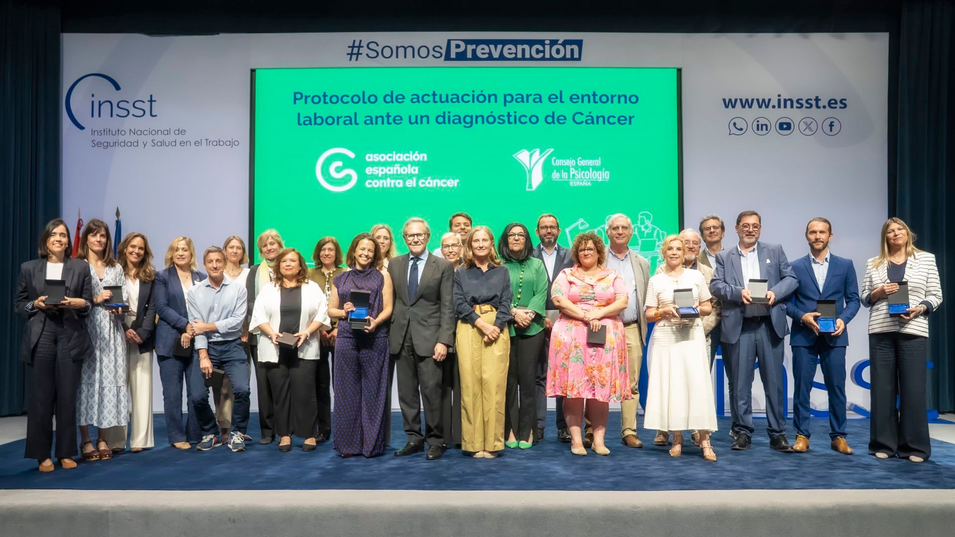 Acto de presentación del protocolo de la AECC