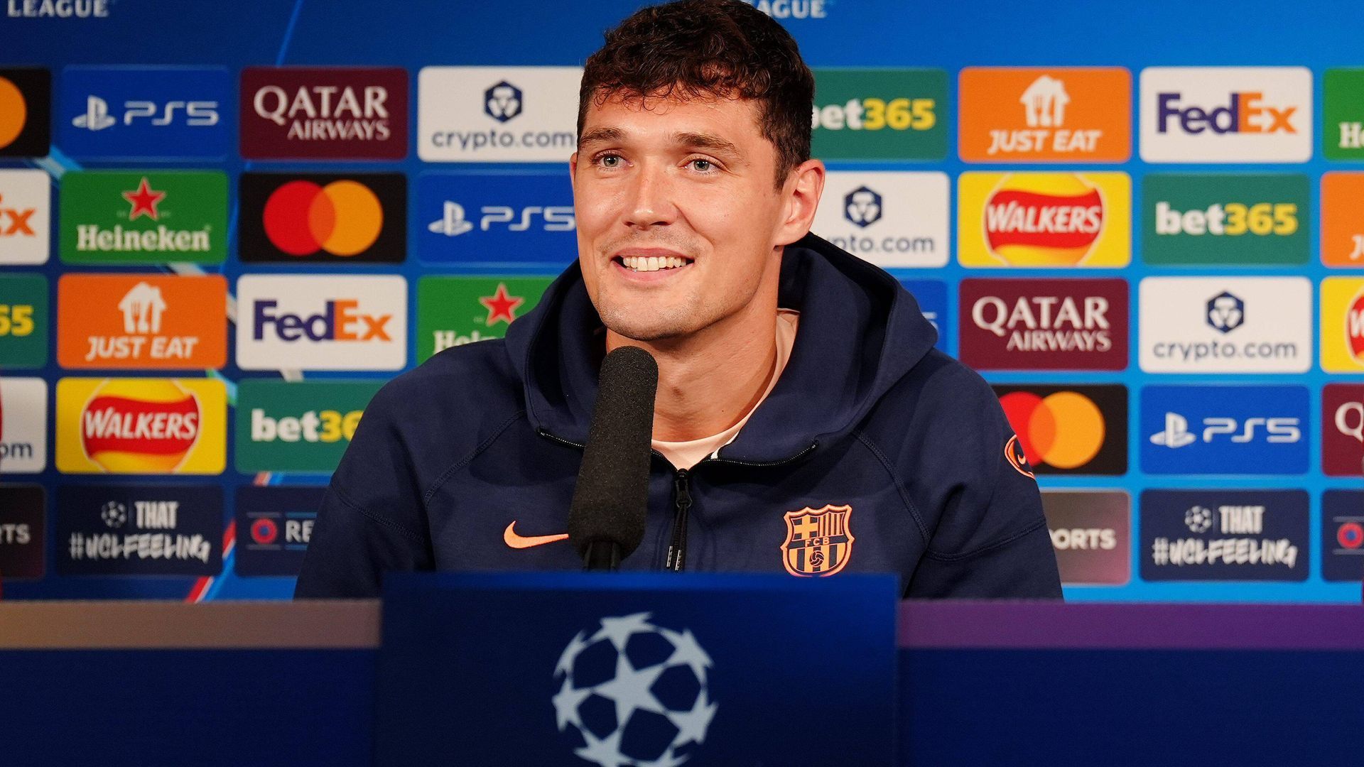 Andreas Christensen, jugador del Barcelona Andreas Christensen, jugador del Barcelona