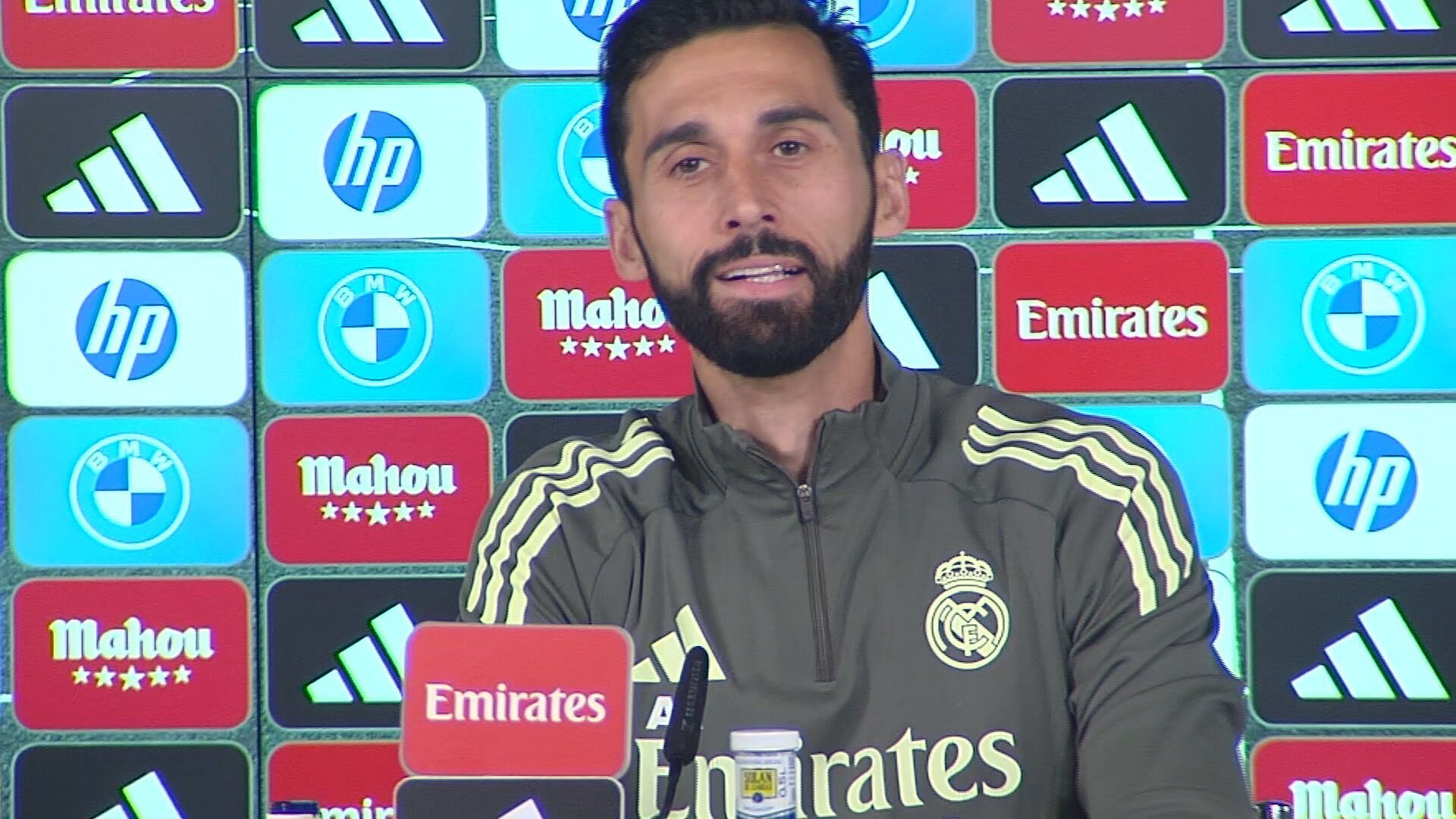 Arbeloa, en rueda de prensa