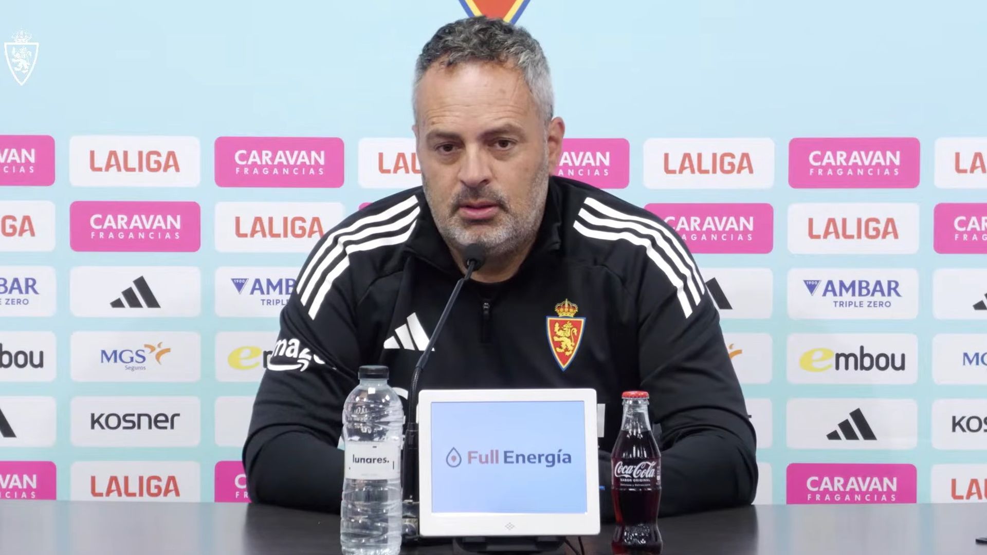 David Navarro, entrenador del Real Zaragoza David Navarro, entrenador del Real Zaragoza