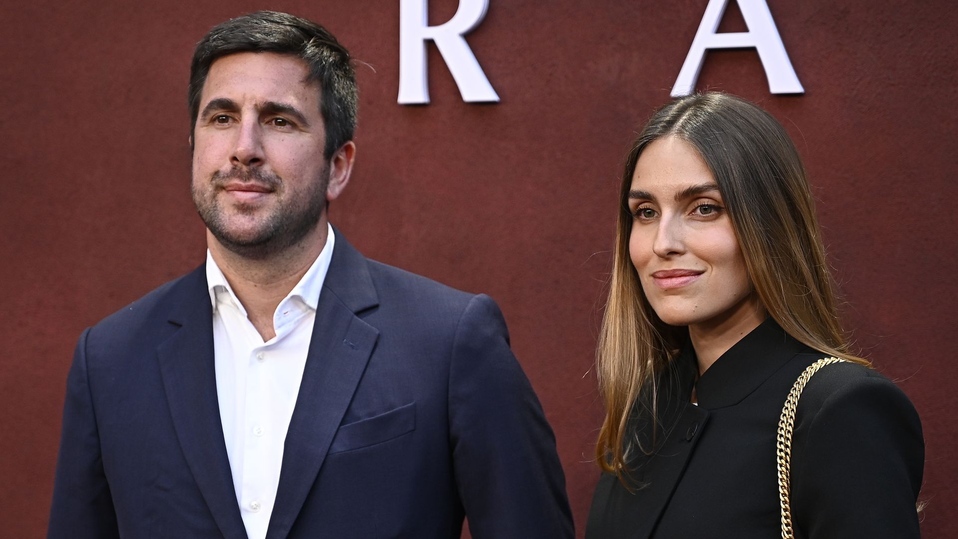 Enrique Riquelme y su novia