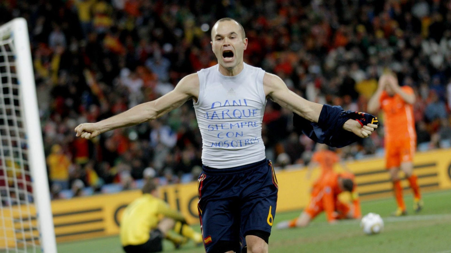 Iniesta y el gol del Mundial