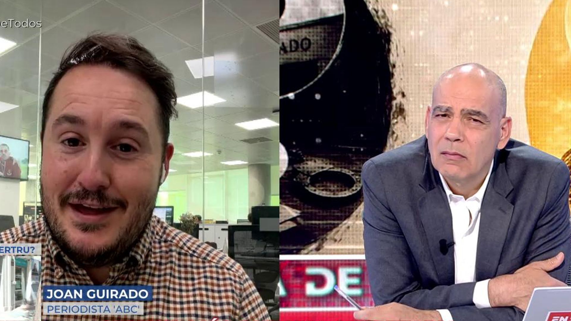 Joan Guirado, periodista ‘ABC’, sobre el sumario del caso Plus Ultra: “Un ministro que lo era entonces y lo es ahora, y el nombre de otro que no lo era entonces…”