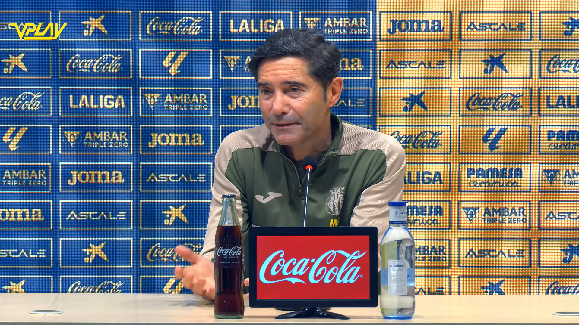Marcelino García Toral, en sala de prensa Marcelino García Toral, en sala de prensa
