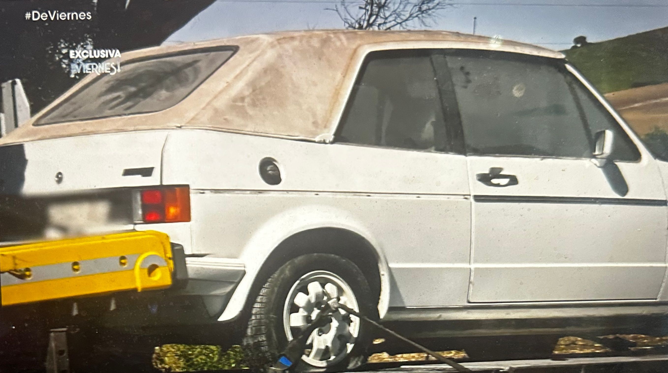 Paquirri le regaló este Volkwagen Golf descapotable a Isabel el día de su boda
