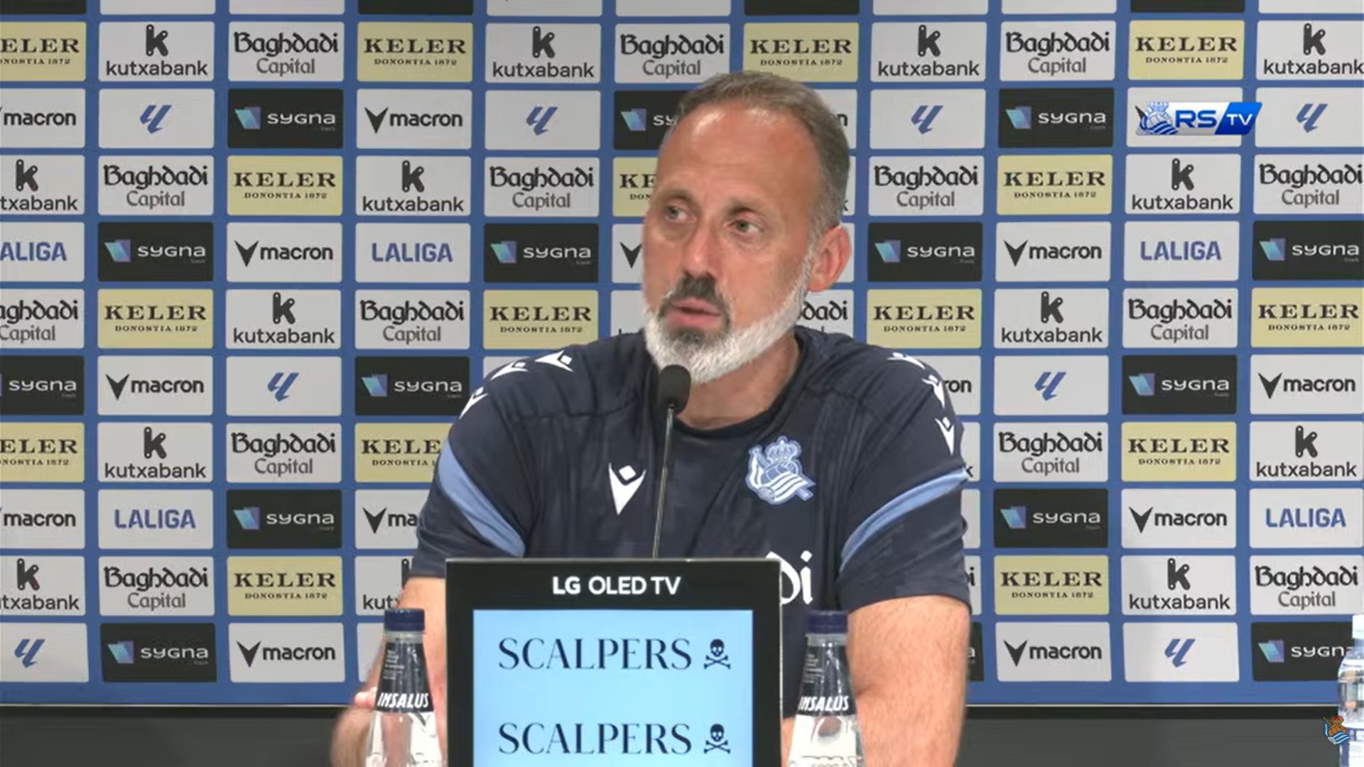 Pellegrino Matarazzo, en sala de prensa Pellegrino Matarazzo, en sala de prensa