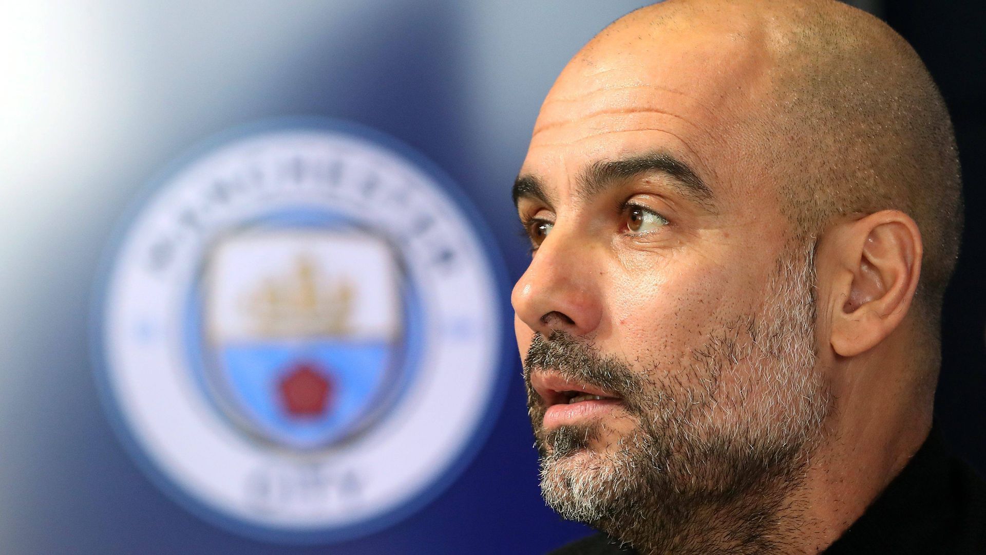 Pep Guardiola en el Manchester City Pep Guardiola en el Manchester City