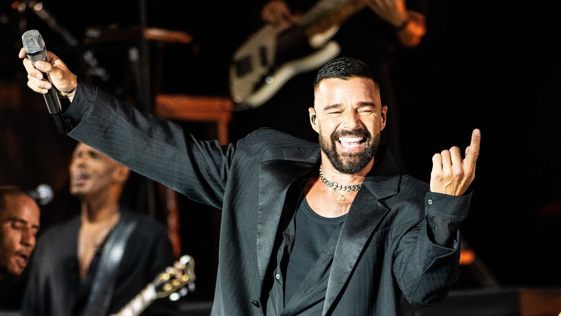 Ricky Martin durante su concierto en el escenario del Festival Starlite Occident a 25 de Julio de 2024 en Marbella