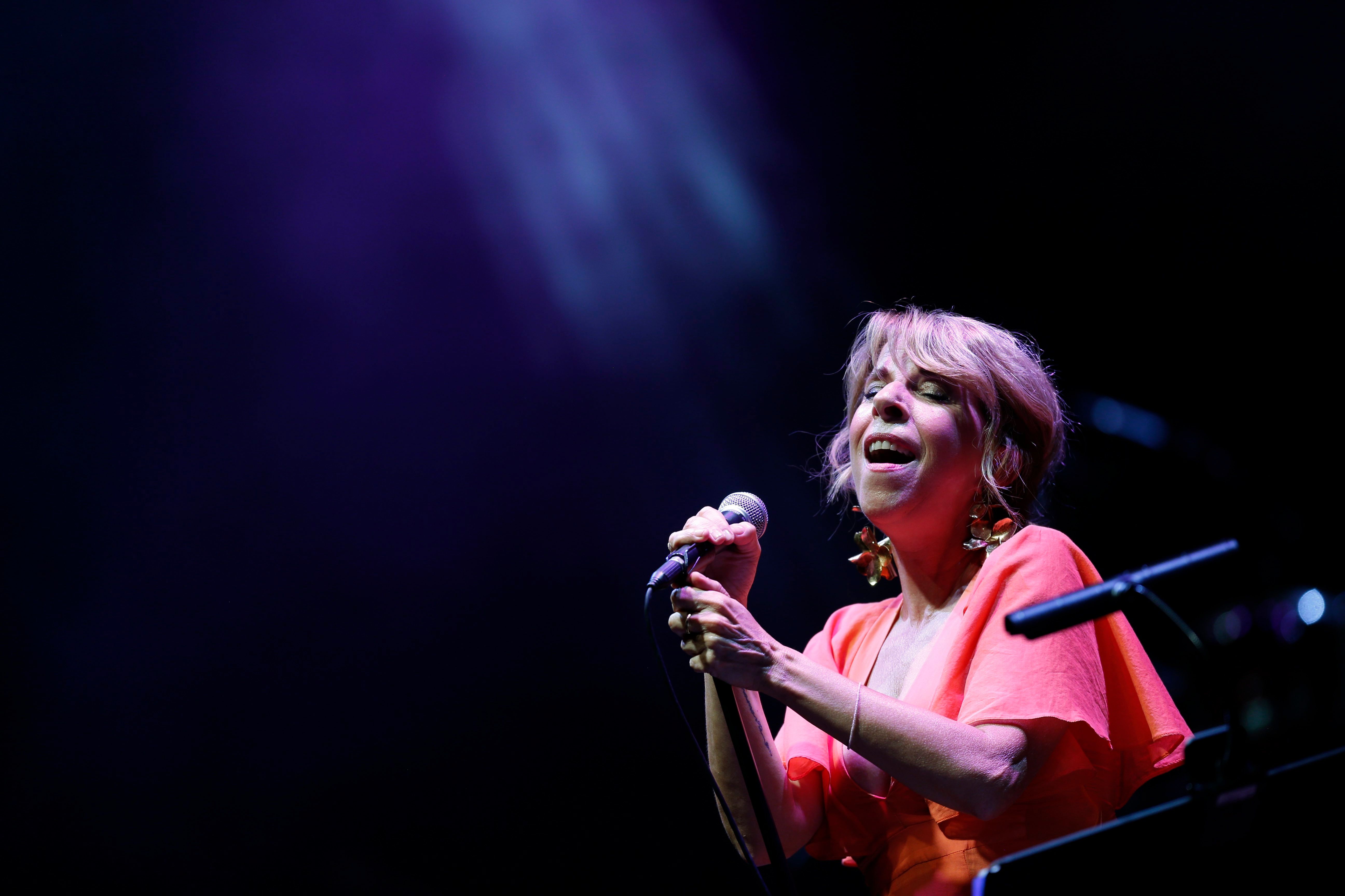 Sole Giménez, en un concierto ofrecido en Madrid el verano de 2023