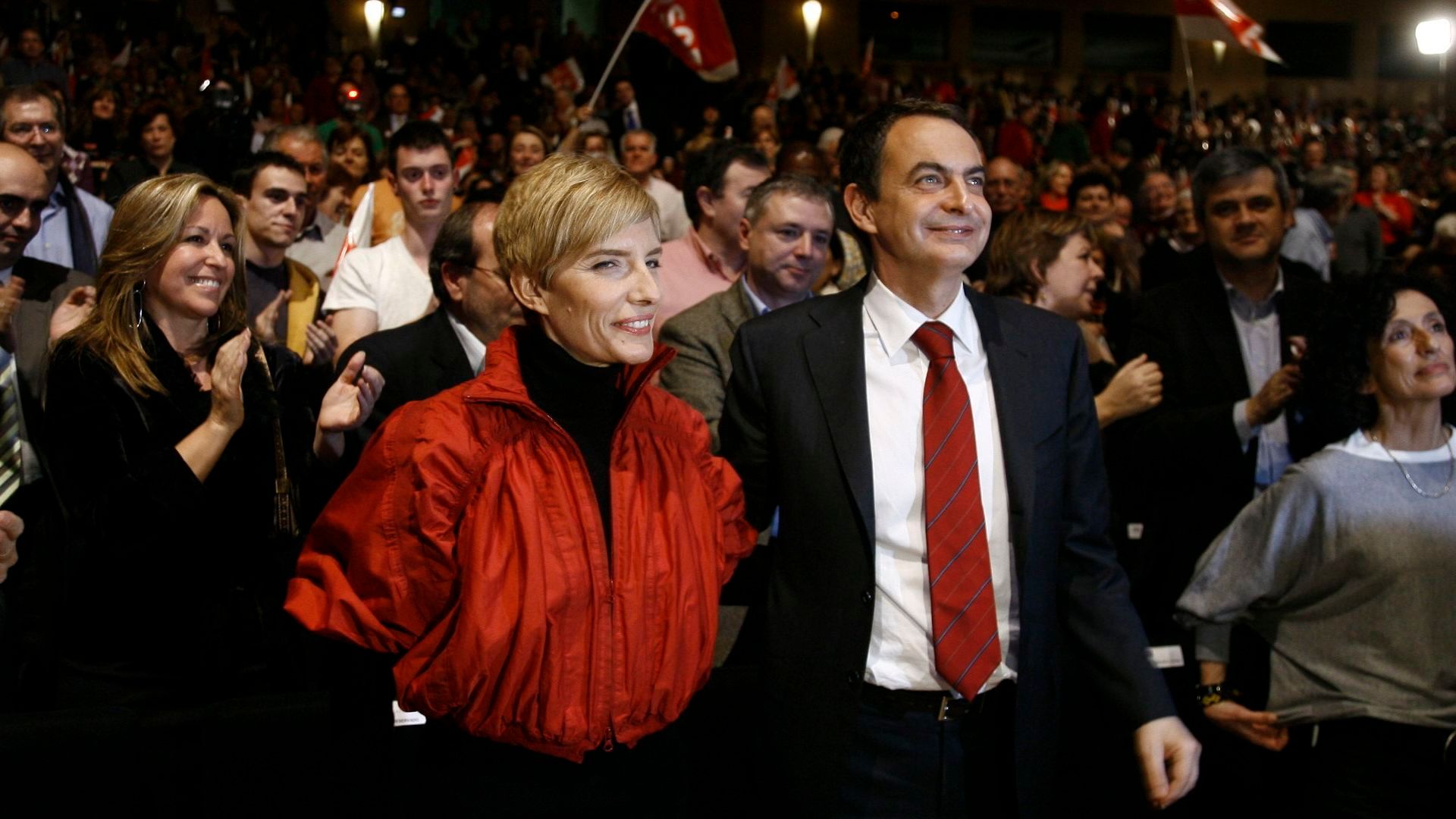 Sonsoles Espinosa (i) y José Luis Rodríguez Zapatero (d) Sonsoles Espinosa (i) y José Luis Rodríguez Zapatero (d)