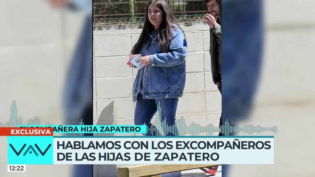 Excompañeros de trabajo de una de las hijas de Zapatero: “Quería ser invisible y apenas se relacionaba”