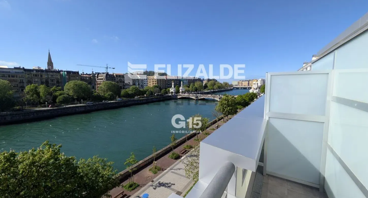 Vistas desde la terraza del dúplex en venta