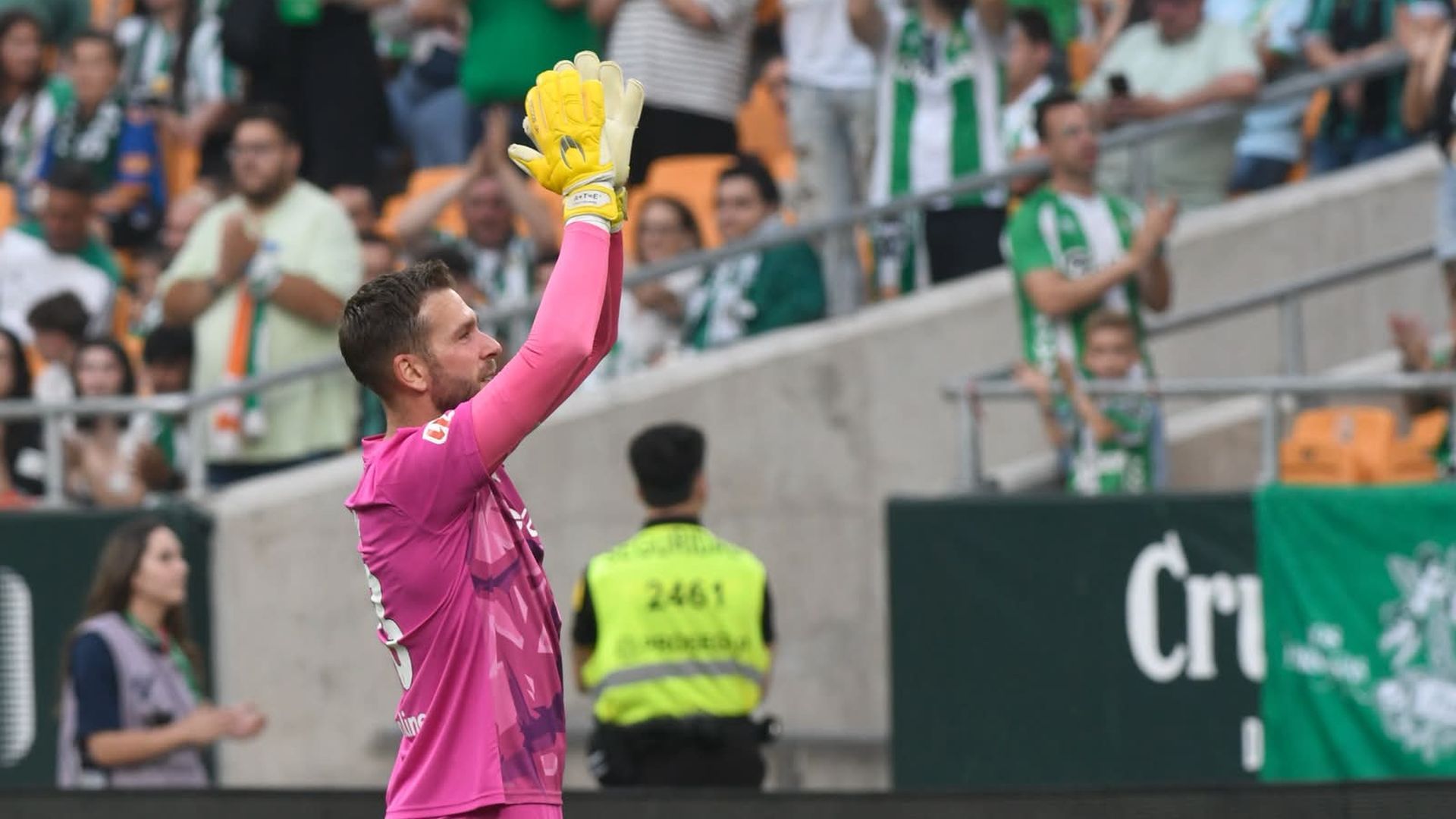 Adrián San Miguel, ante el Levante