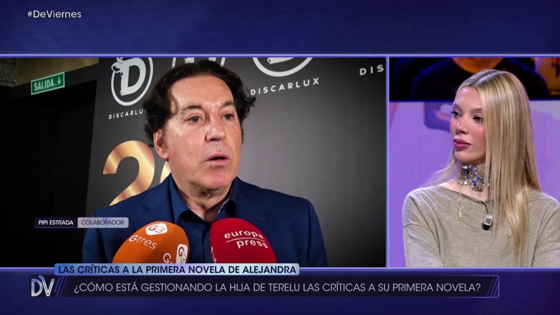 Alejandra Rubio reacciona a las críticas de su libro en '¡De viernes!'