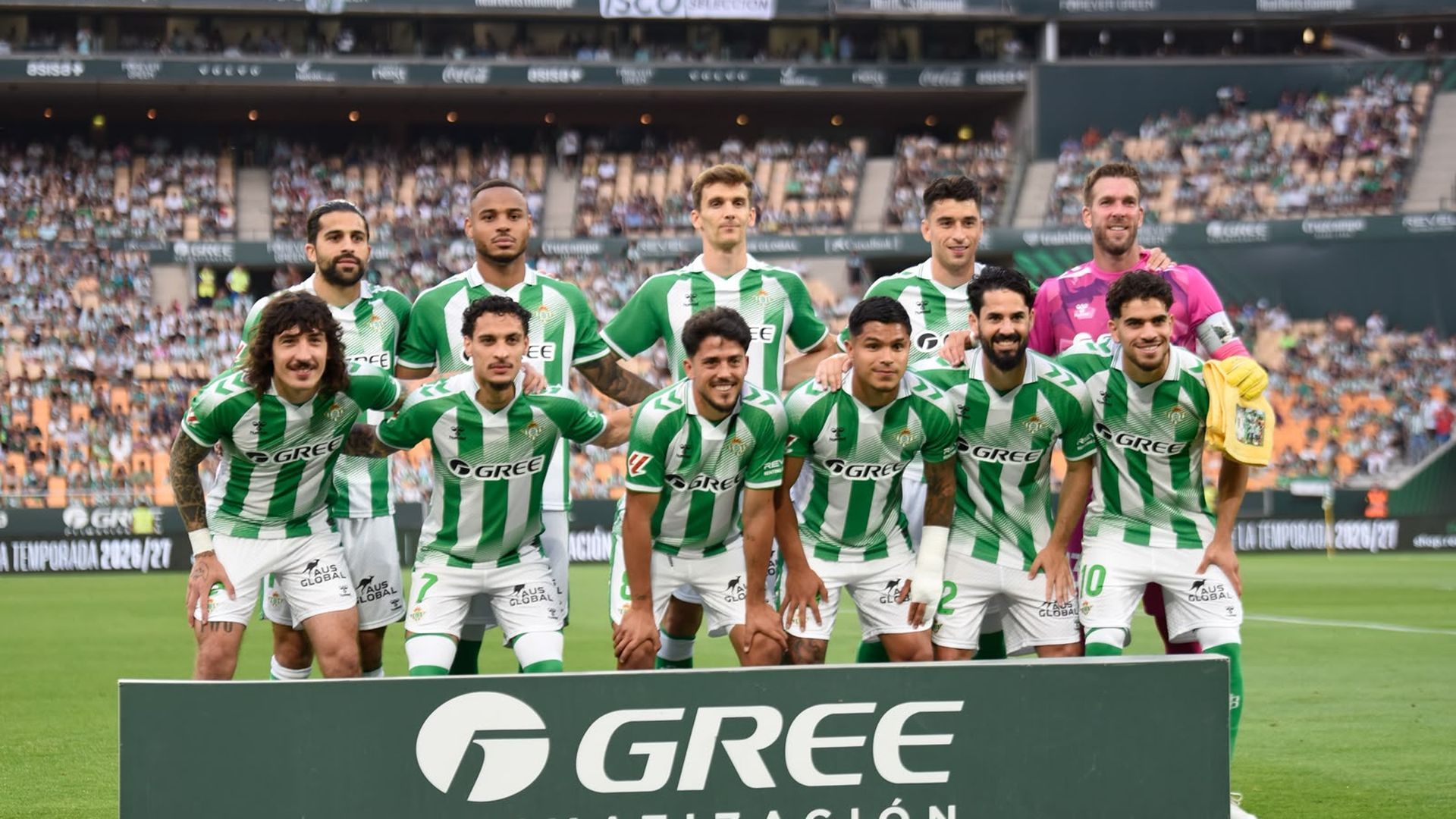 El once del Betis ante el Levante