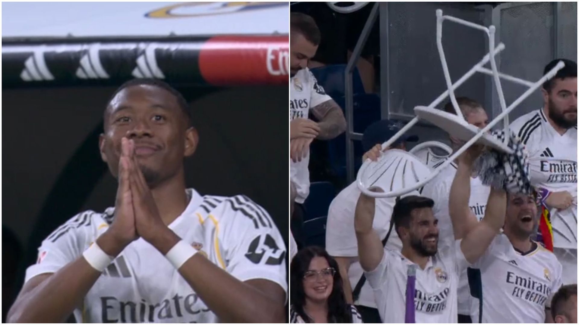 La despedida de David Alaba en el Bernabéu La despedida de David Alaba en el Bernabéu