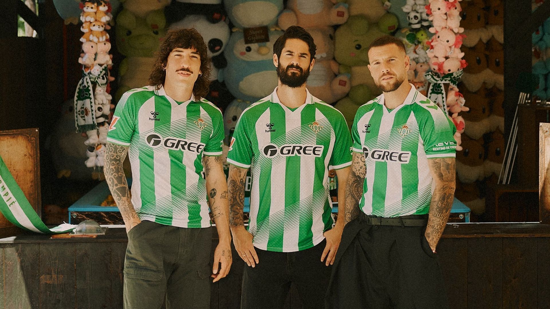 La nueva equipación Hummel del Real Betis La nueva equipación Hummel del Real Betis
