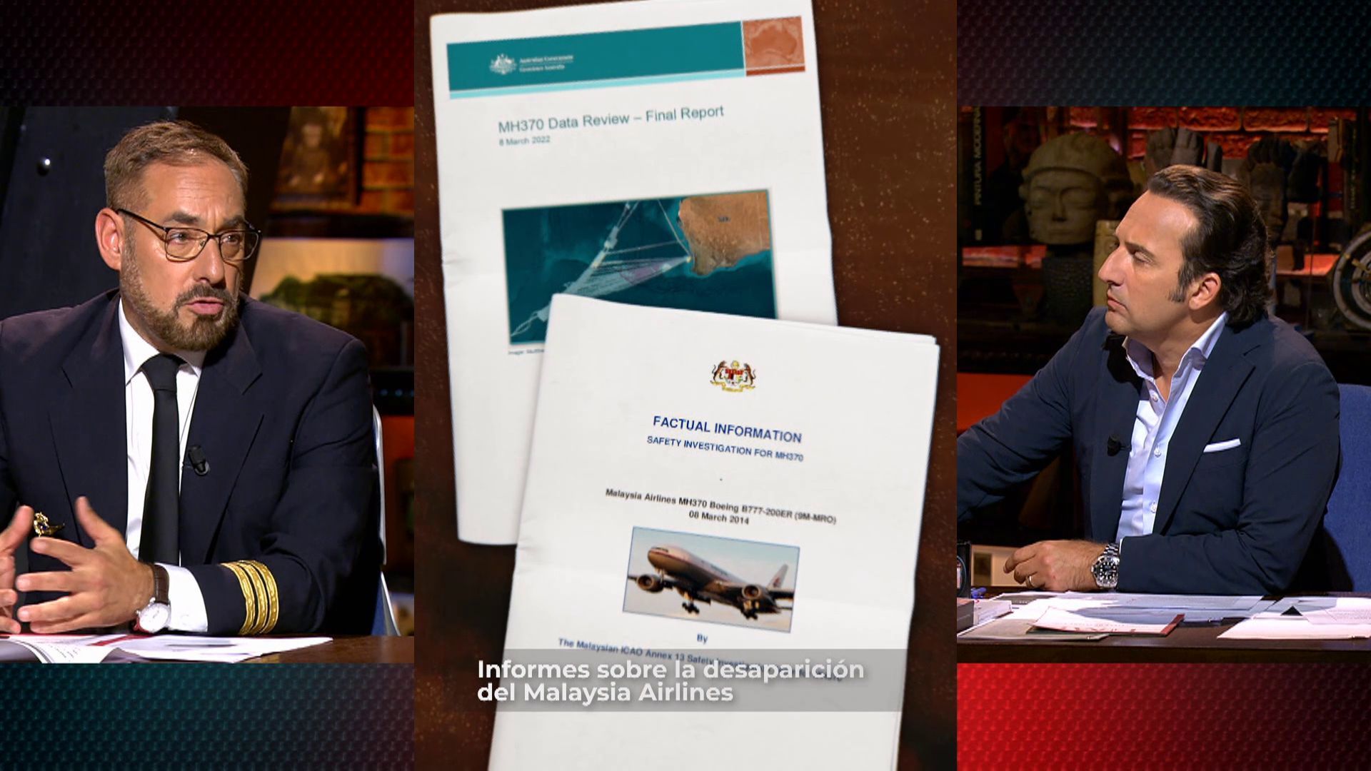 Javier Sierra e Ignacio Rubio analizan los últimos informes sobre el MH370 de Malaysia Airlines Cuarto Milenio Temporada 21 Top Vídeos 857