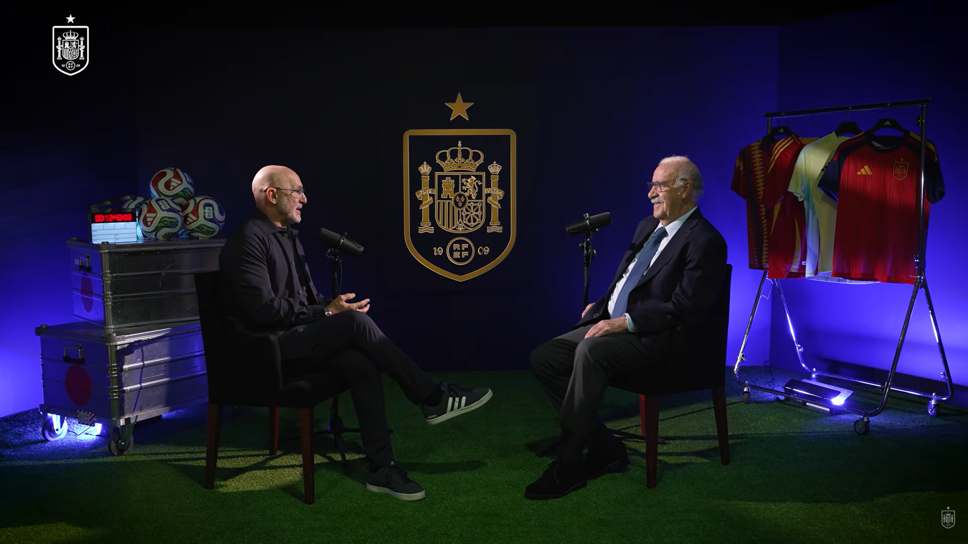 Luis de la Fuente y Vicente del Bosque