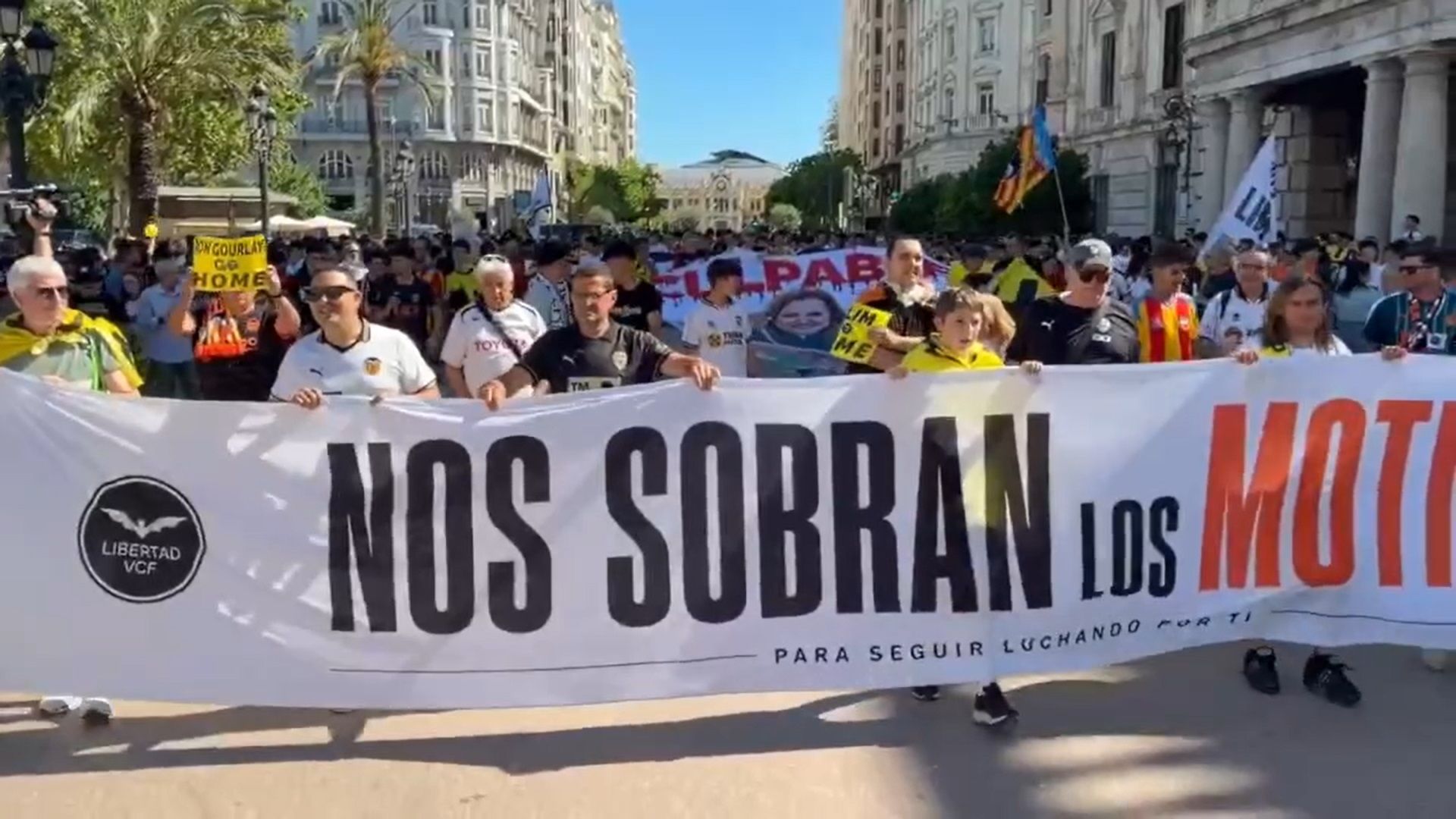 Marcha y manifestación contra Peter Lim en Valencia