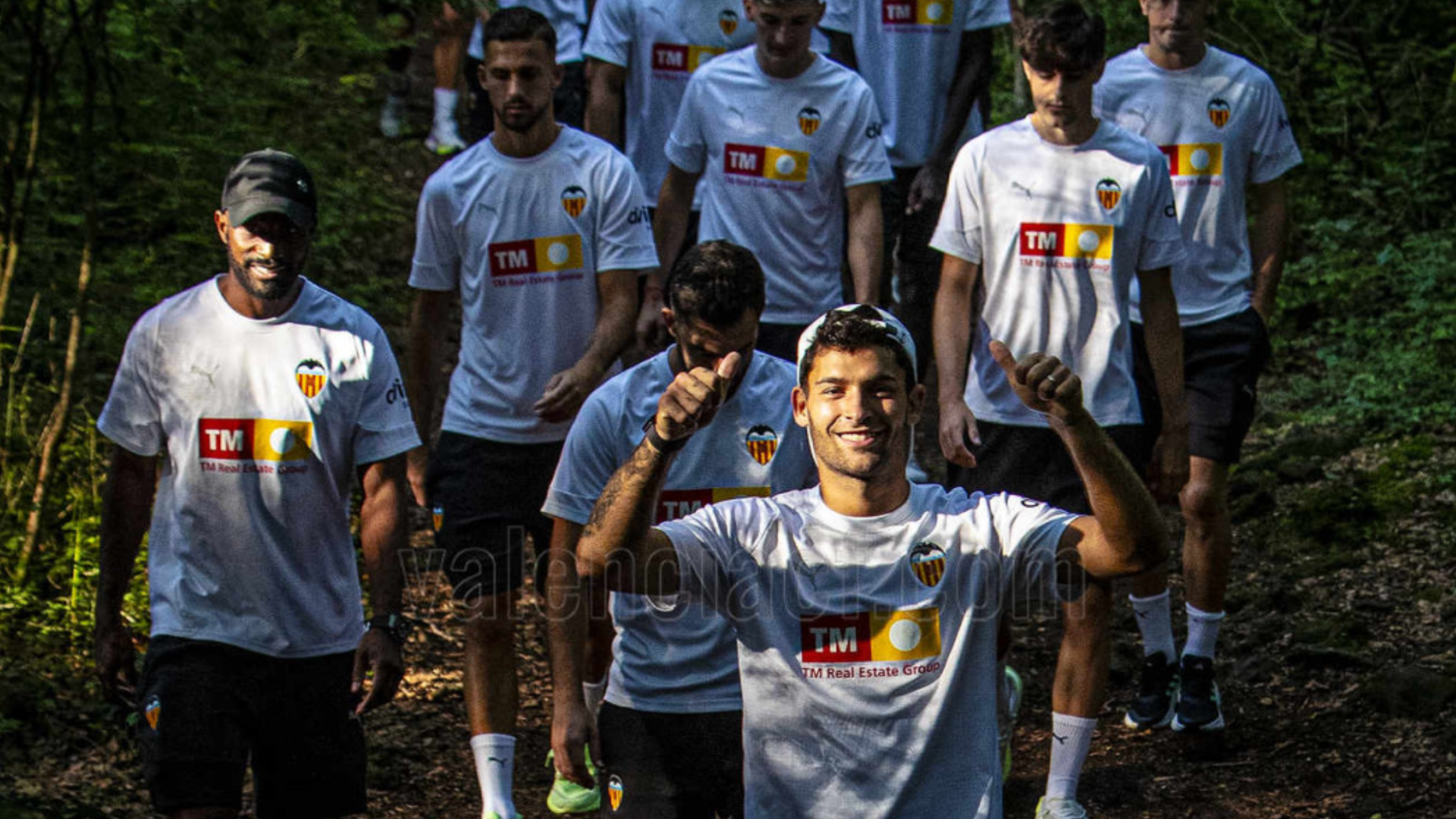 Pretemporada del Valencia CF en Girona
