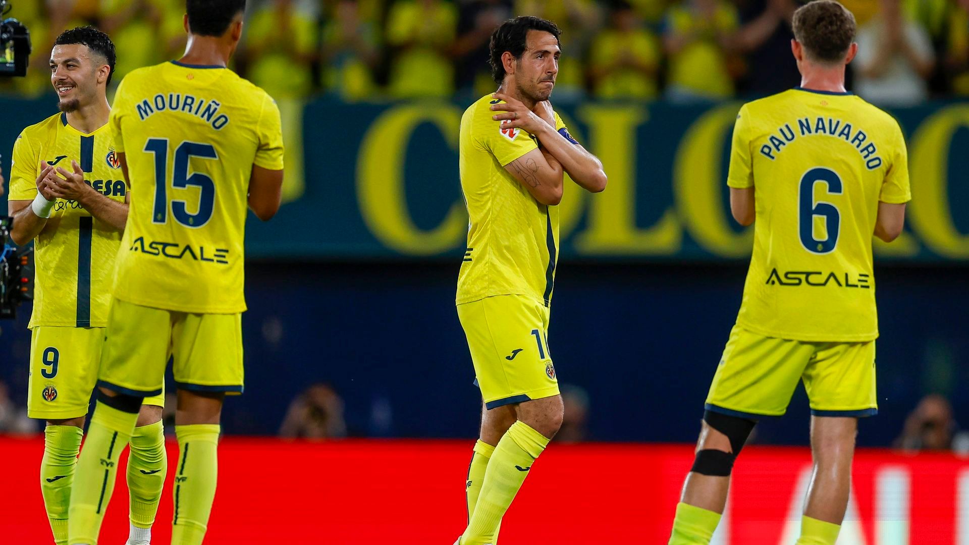 Despedida de Dani Parejo del Villarreal. Despedida de Dani Parejo del Villarreal.