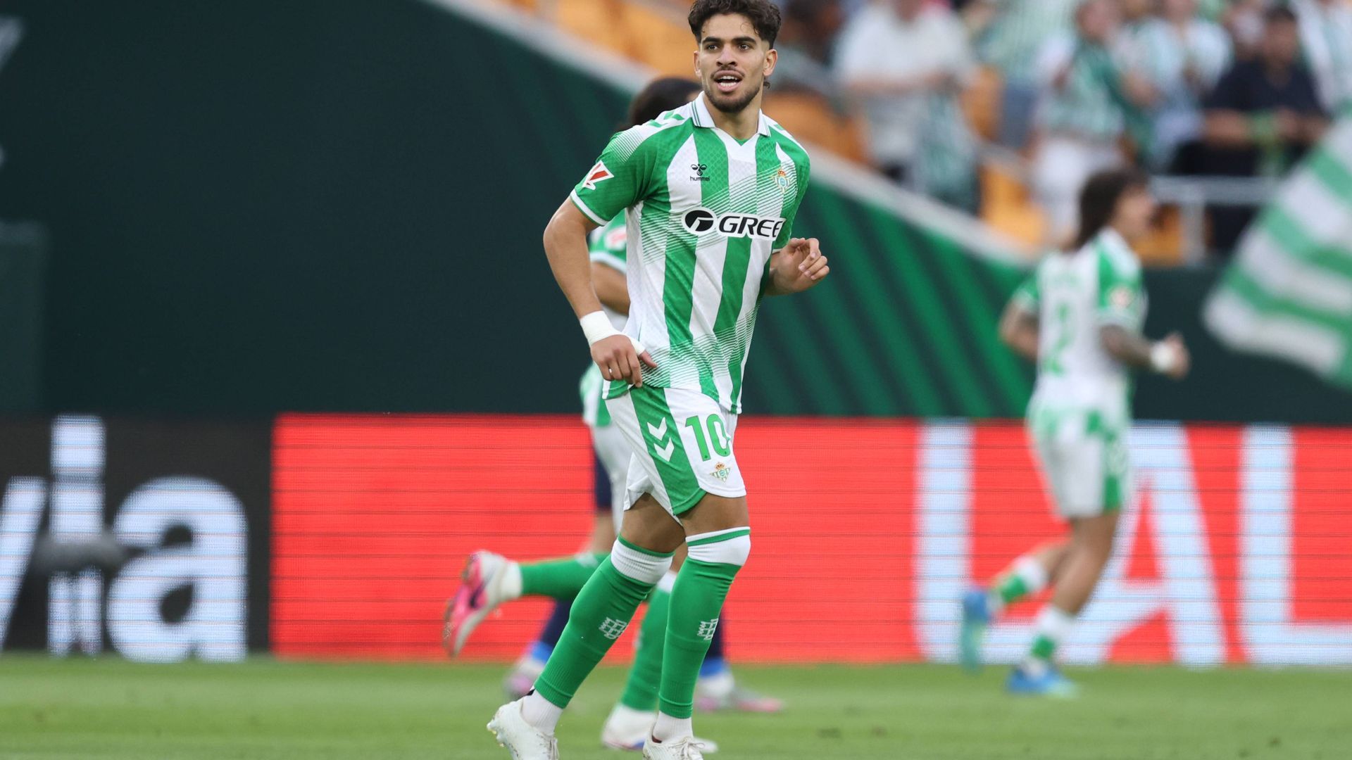 Ez Abde, en el Betis - Levante