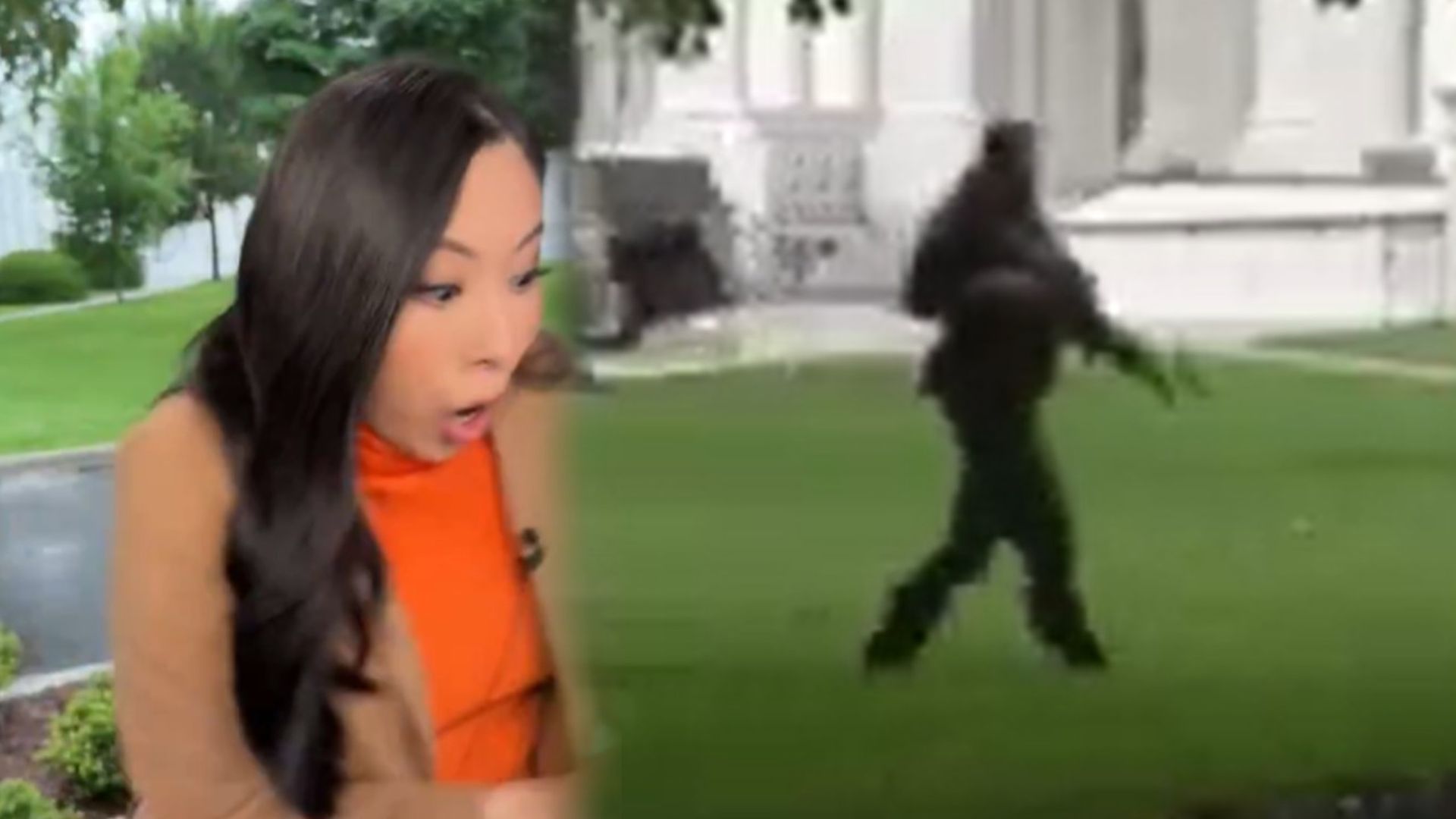 La reacción en directo de los periodistas al escuchar los disparos durante el tiroteo en la Casa Blanca: "Sonaba como docenas" La reacción en directo de los periodistas al escuchar los disparos durante el tiroteo en la Casa Blanca: "Sonaba como docenas"