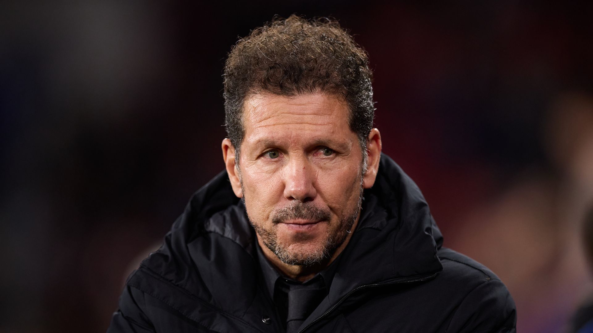 Simeone durante un partido de LALIGA