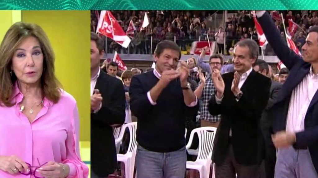 Ana Rosa Quintana: "Se cumplen 8 años de la moción contra la corrupción. Pedro Sánchez puede celebrarlo con champán y ostras"
