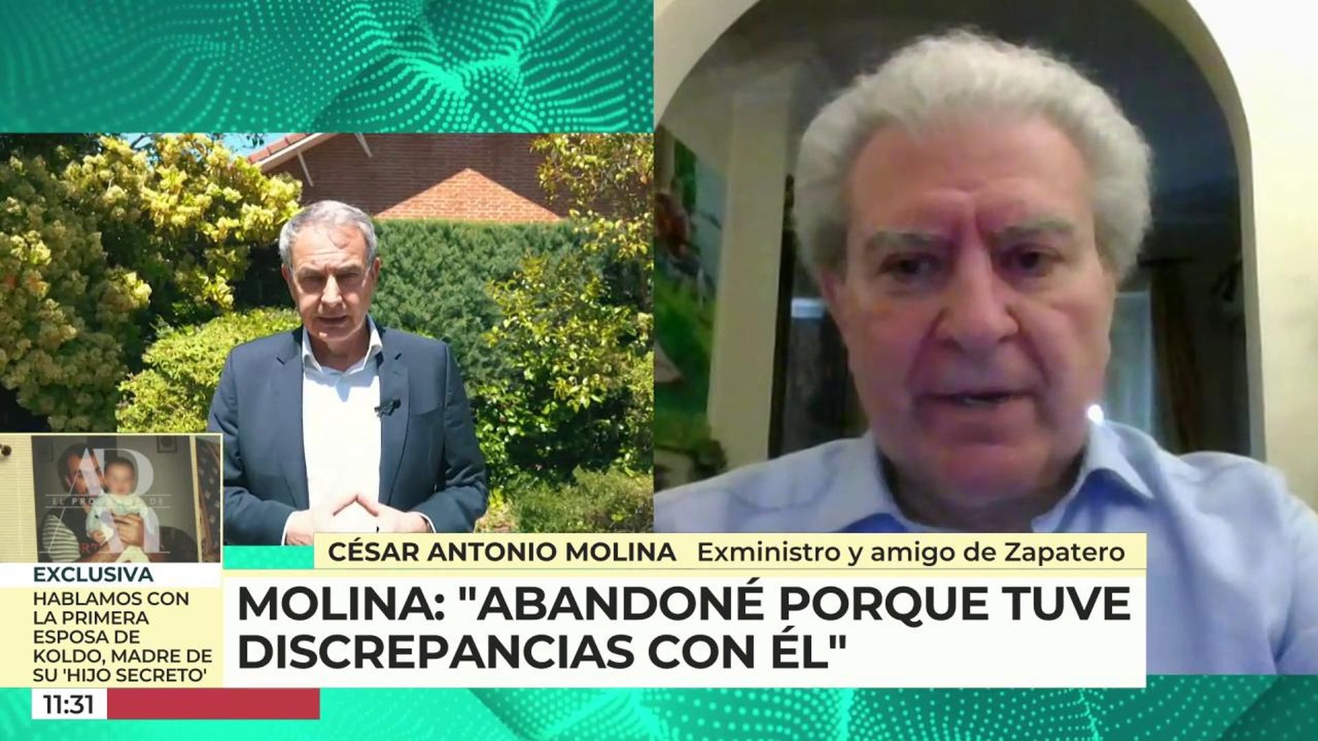 César Antonio Molina, exministro y amigo de Zapatero