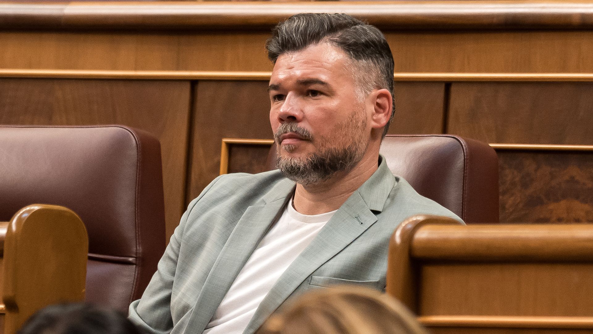 El portavoz de ERC, Gabriel Rufián El portavoz de ERC, Gabriel Rufián