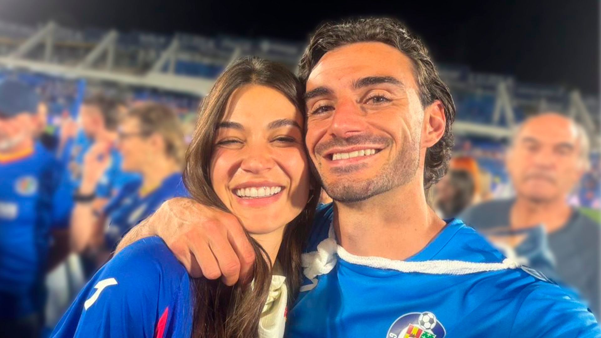 Estela Grande sorprende a Juan Iglesias en su noche más especial con el Getafe