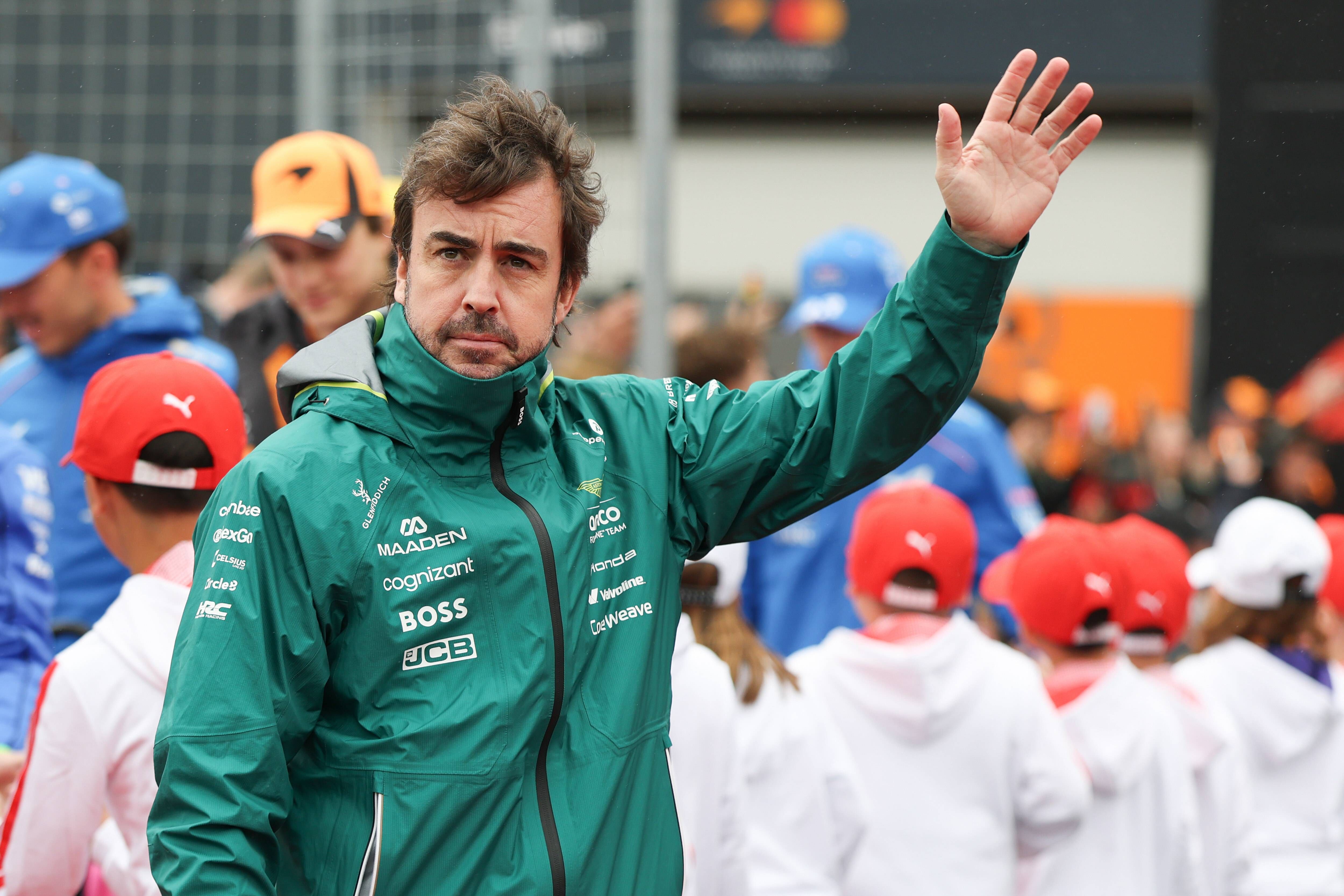 Fernando Alonso antes del Gran Premio de Canadá