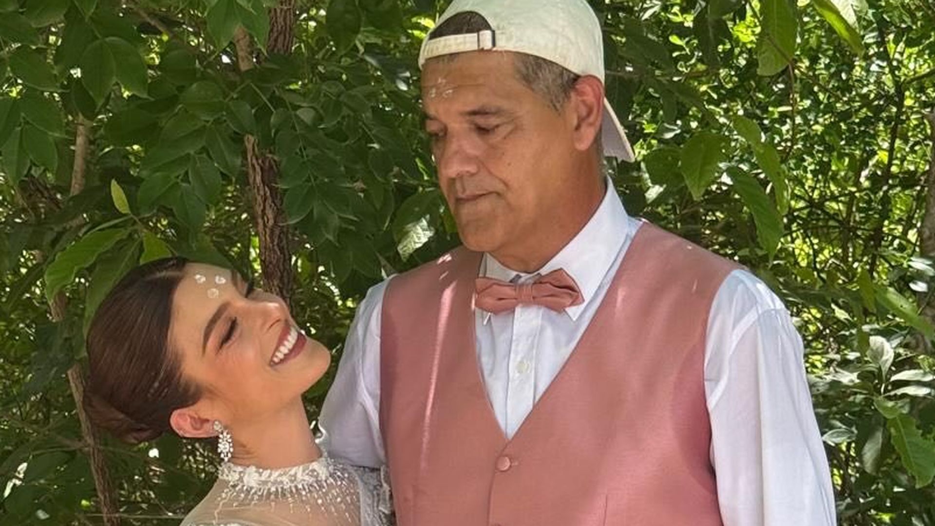 Frank Cuesta y Paloma Ramón el día de su boda Frank Cuesta y Paloma Ramón el día de su boda