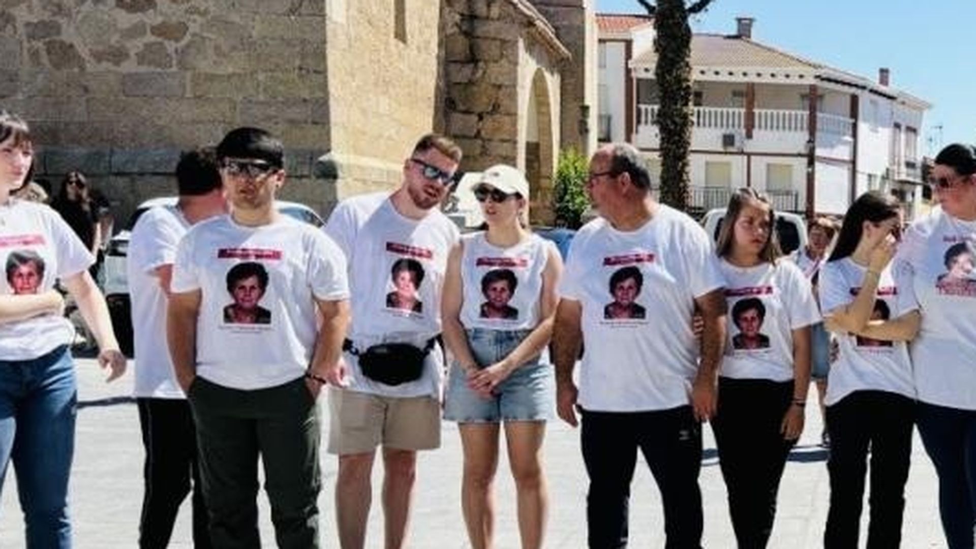 Imagen de uno de los actos de apoyo a la familia de Rosalía Cáceres