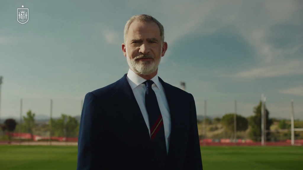 La aparición del rey Felipe VI en el anuncio de la lista de España para el Mundial: “Cuando juega nuestra selección, jugamos todos”