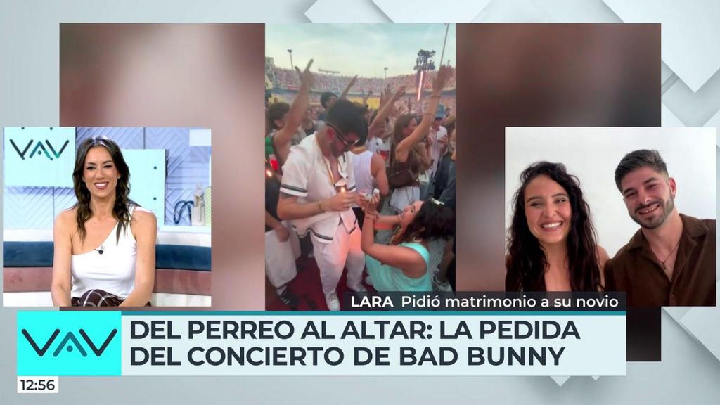 Protagonistas de la pedida de mano en el concierto de Bad Bunny: "Es una de los mejores decisiones de nuestra vida”