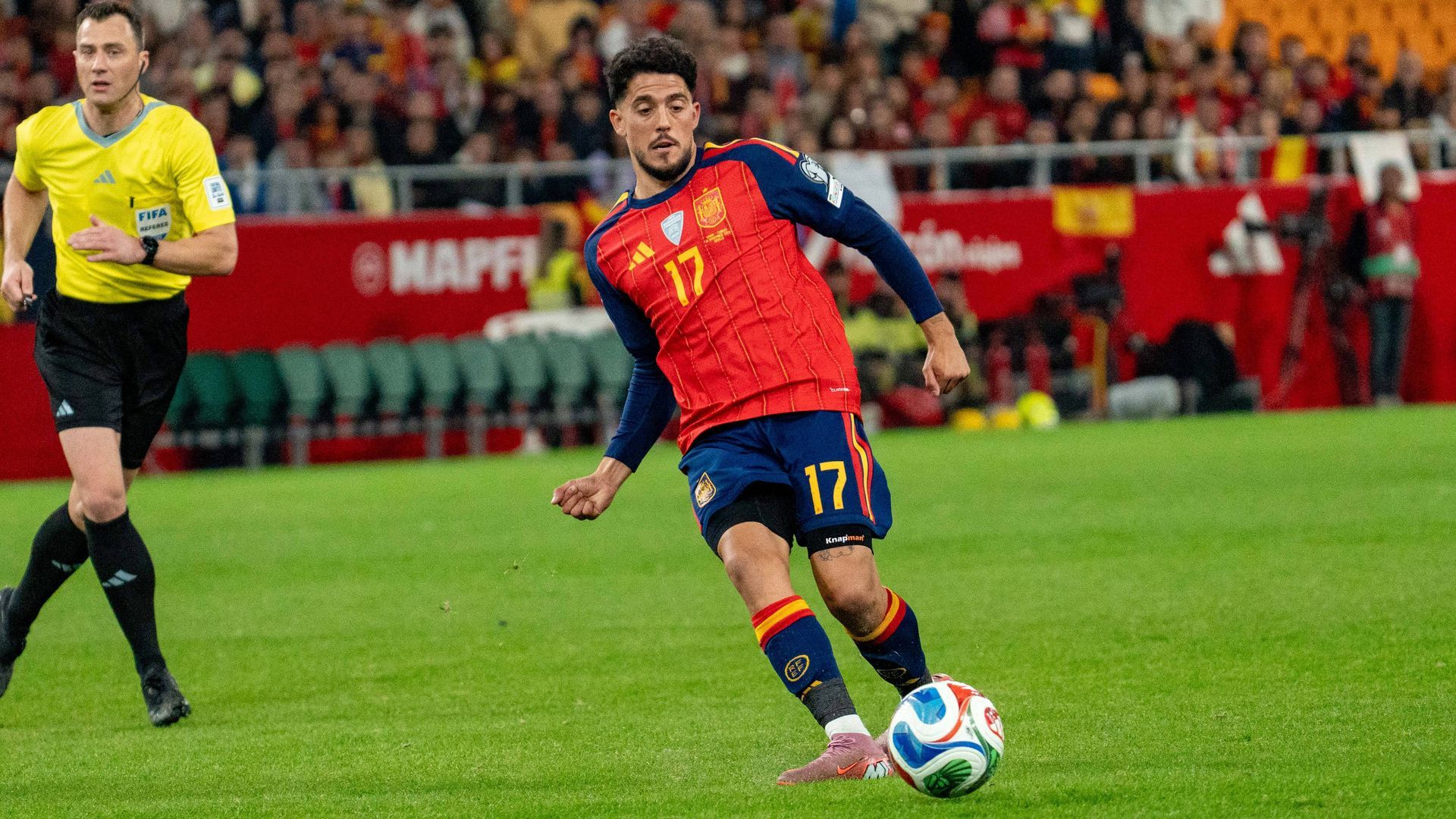 Pablo Fornals, con España Pablo Fornals, con España