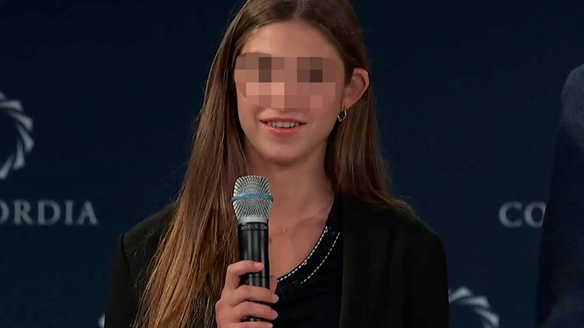 Amanda Martín Ortiz, durante una intervención en el 2024 Concordia Annual Summit