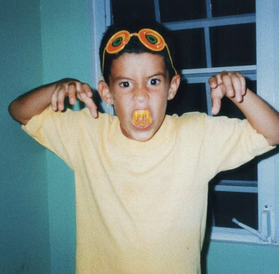 Bad Bunny de pequeño