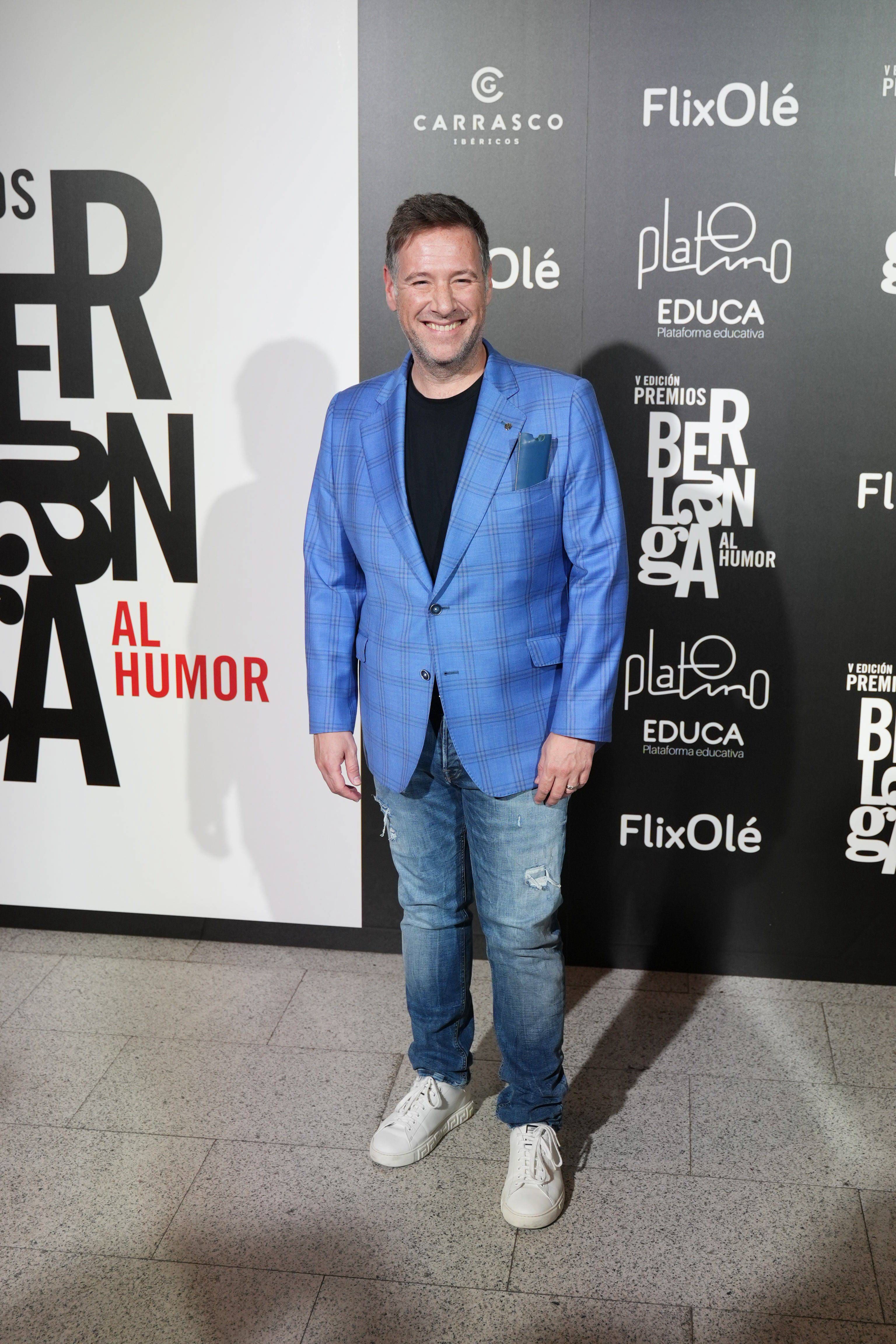 Carlos Latre, en la alfombra roja de los Premios Berlanga al Humor 2026