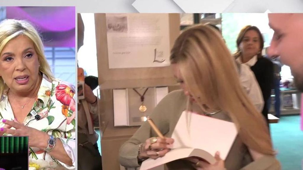 Carmen Borrego: "No sé si voy a ir a la firma de libros de mi sobrina Alejandra Rubio"