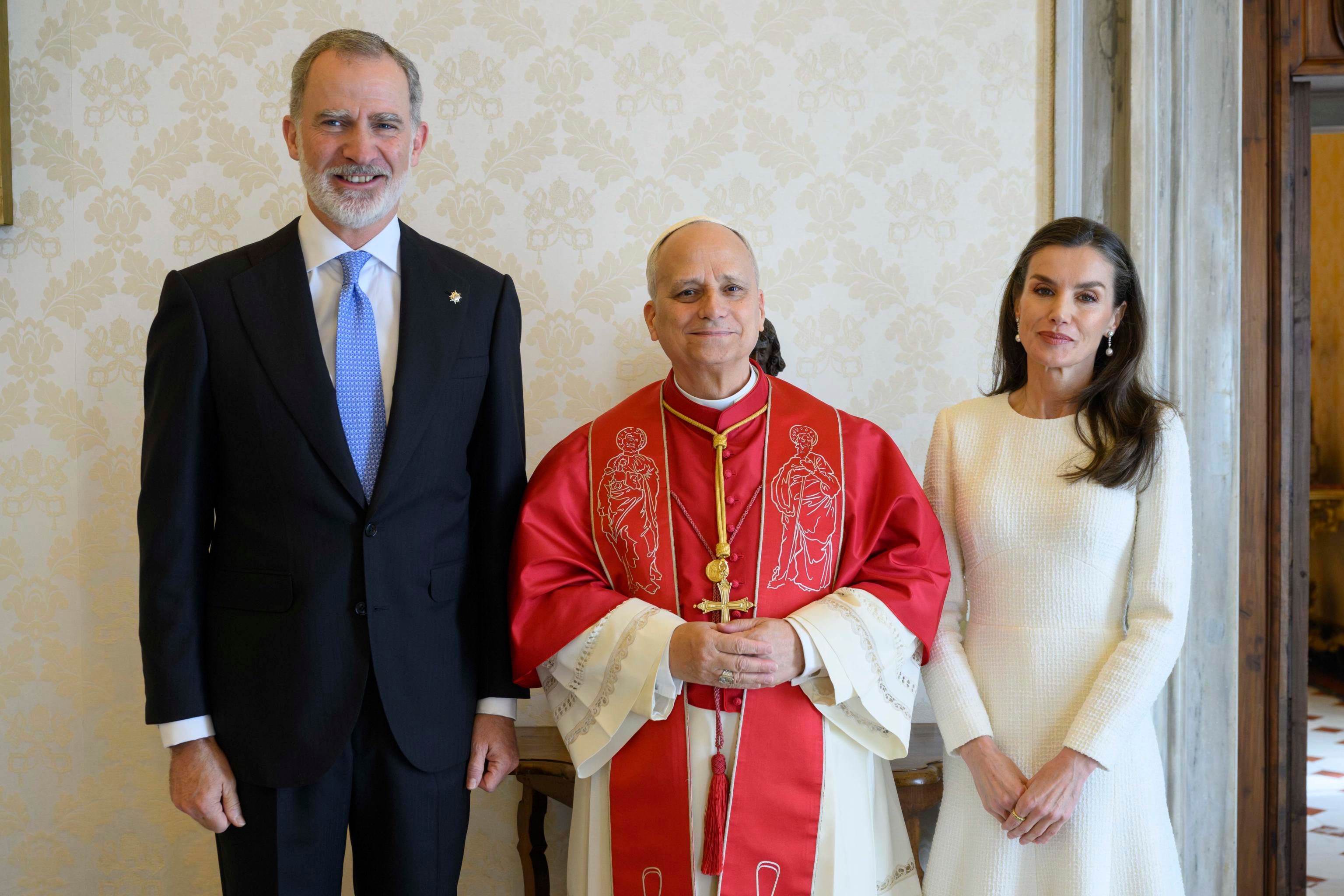 La relación de los reyes con el papa León XIV: sus encuentro