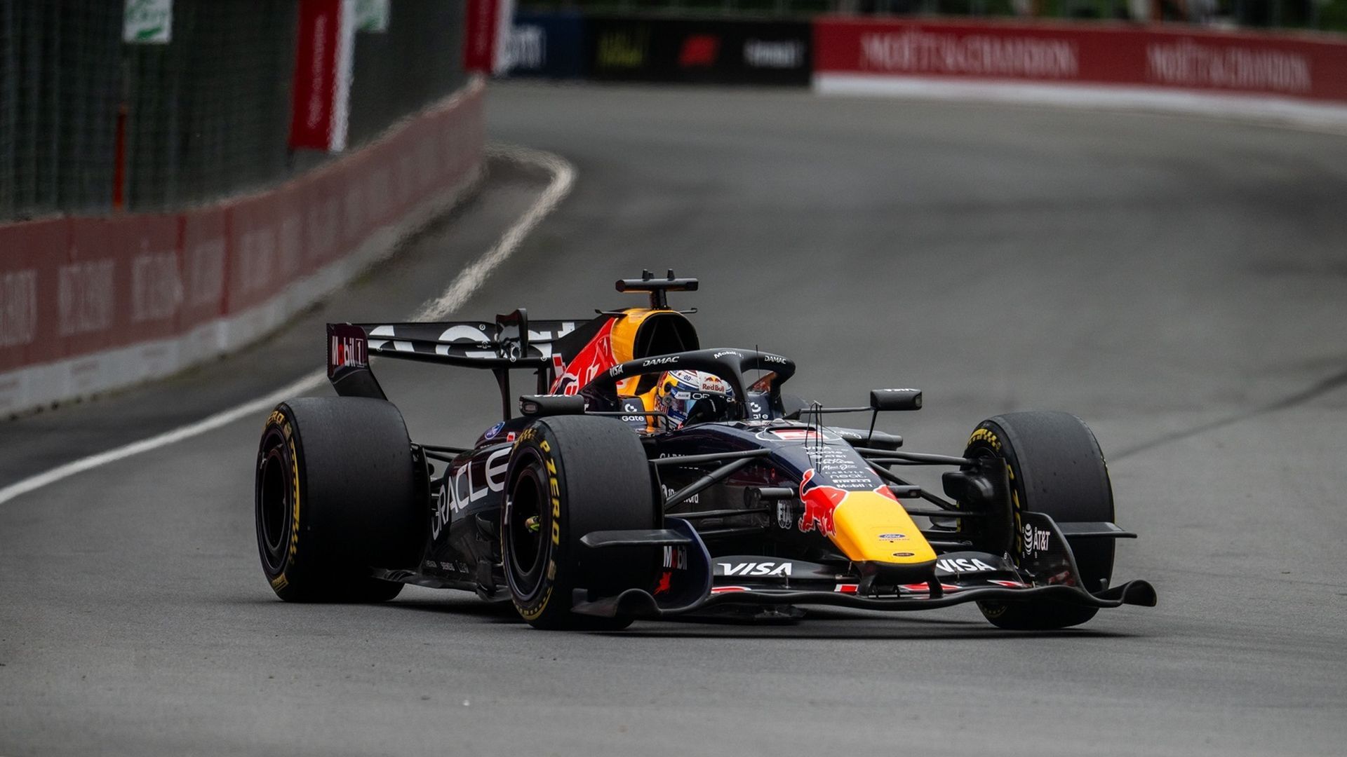 Max Verstappen durante el Gran Premio de Canadá esta temporada