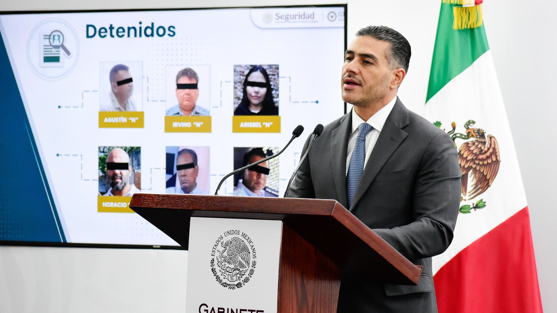 EuropaPress_7552042_may_20_2026_mexico_city_cdmx_mexico_secretary_of_security_and_citizen EuropaPress_7552042_may_20_2026_mexico_city_cdmx_mexico_secretary_of_security_and_citizen