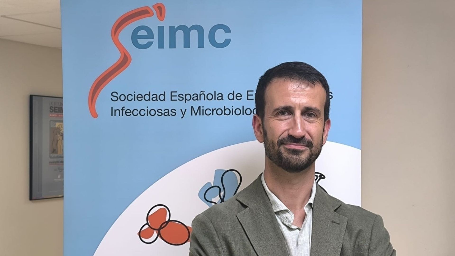 Francisco Javier Membrillo, presidente de la Sociedad Española de Enfermedades Infecciosas y Microbiología Clínica (SEIMC).